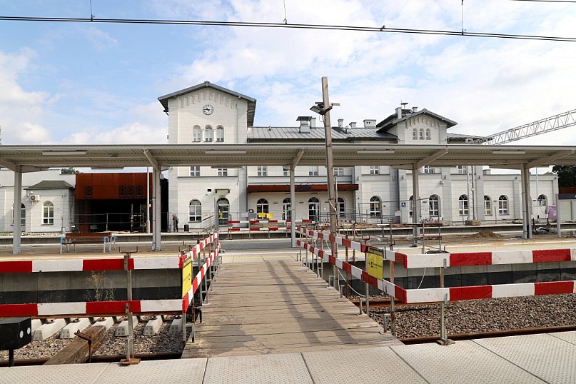 Przebudowa torowiska i dworca PKP Kutno cd.