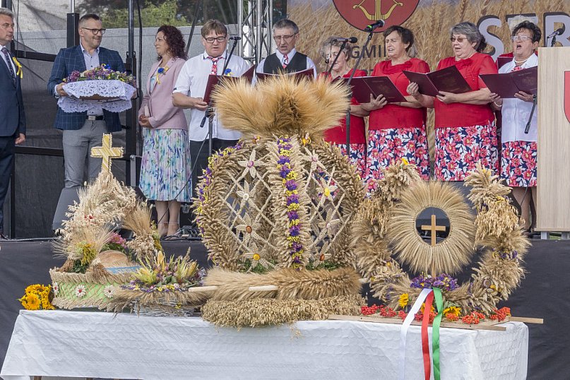 Dożynki w gminie Strzelce