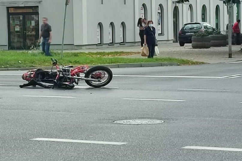 Zderzenie na skrzyżowaniu