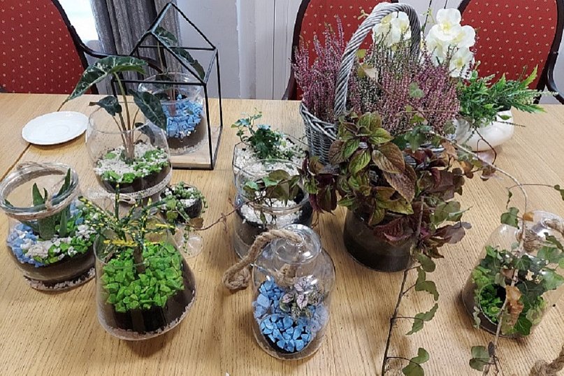 Warsztaty florystyczne Wiszące Ogrody