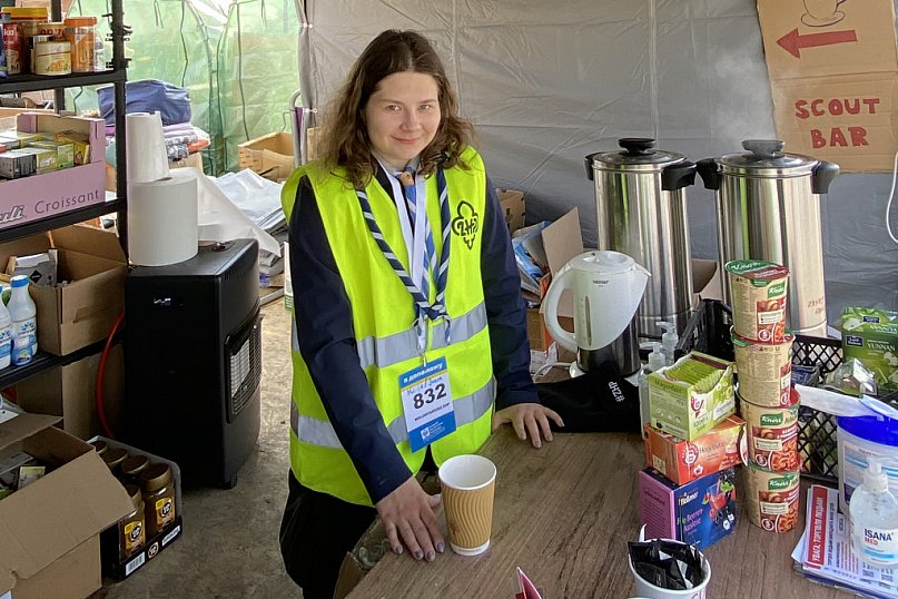 Nasi harcerze na granicy