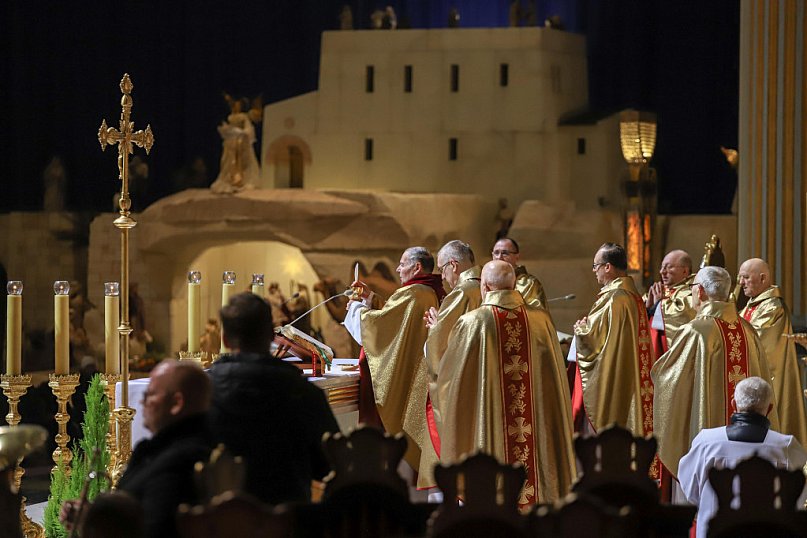 Pasterka w licheńskim sanktuarium