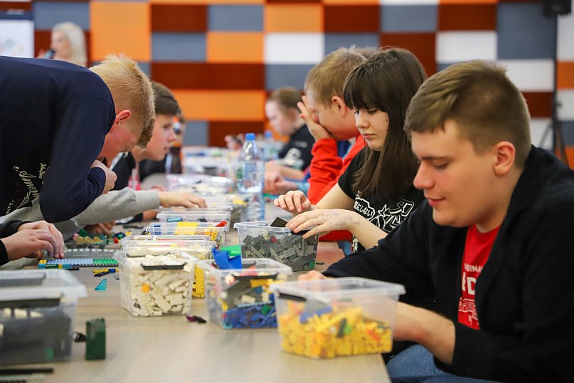 Centrum z klocków LEGO