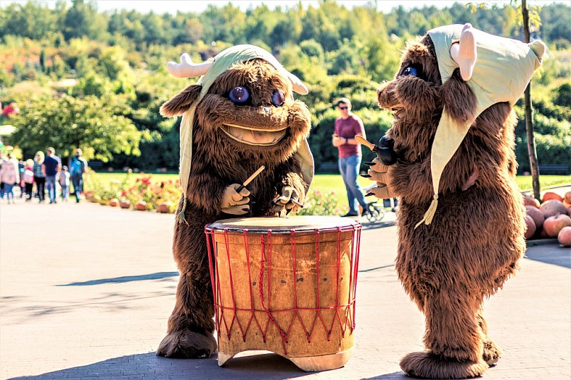 Krasnoludy w Magicznych Ogrodach