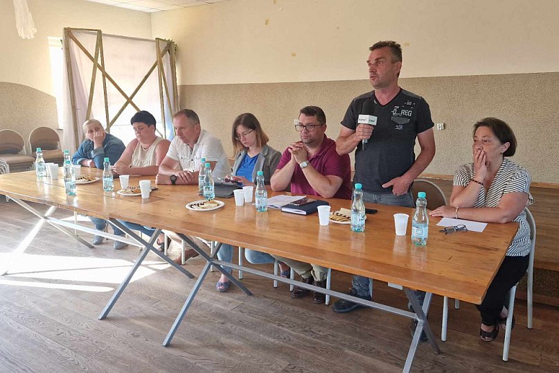 Mieszkańcy Łaniąt mówią NIE