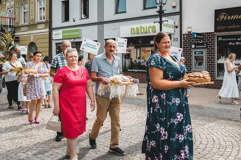 Korowód dożynkowy w Gminie Kutno