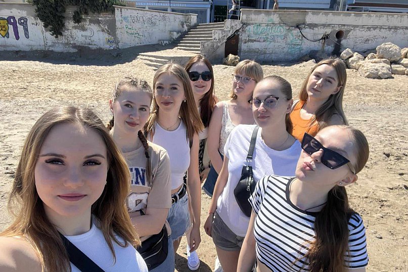 Uczniowie &quot;Troczewskiego&quot; na Krecie