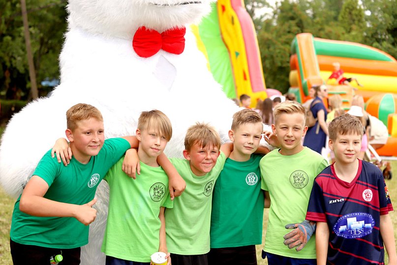 Do jednej bramki. Festyn w Woźniakowie