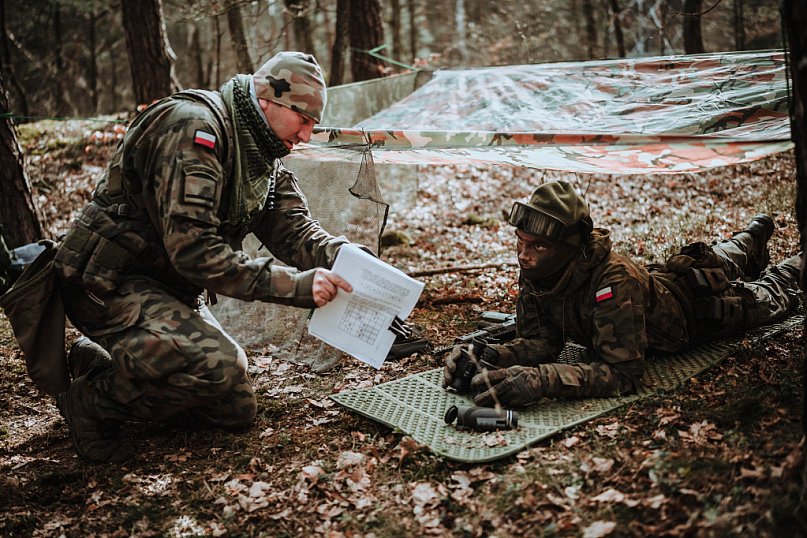 Pętla taktyczna – egzamin umiejętności Łódzkich Terytorialsów