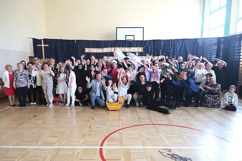 Przedstawienie wielkopostne w Ośrodku nr 1