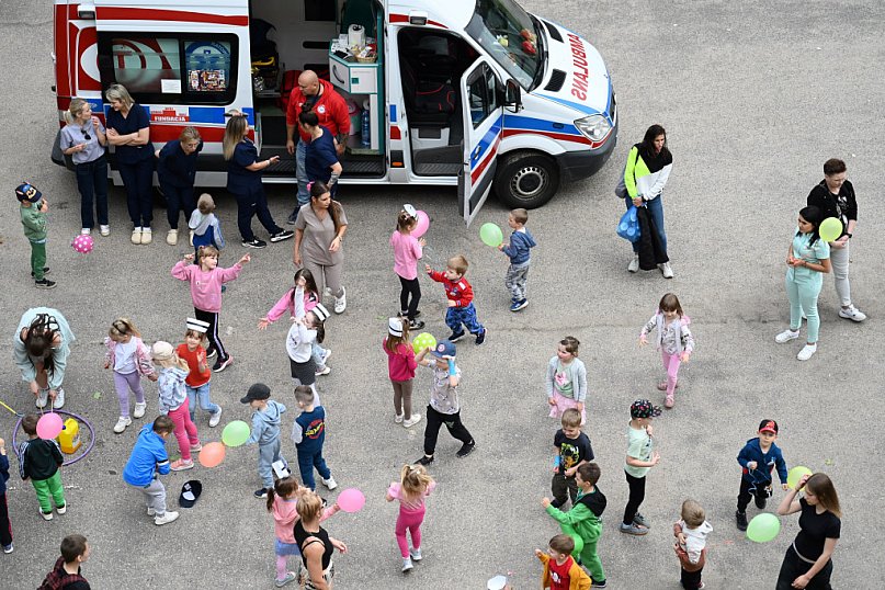 Dzień Dziecka ze studentami ANSGK