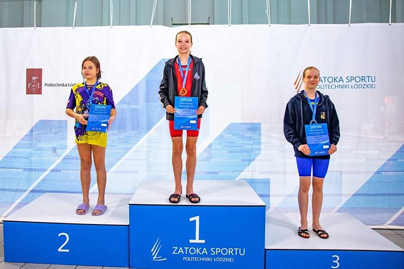 Zuzanna Żydowo z UKS Delfinek w Kadrze Młodzika