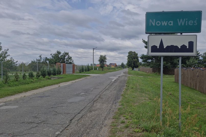 Droga w Nowej Wsi
