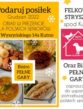 Obiad w prezencie dla polskich seniorów w Bistro Pełne Gary-52030