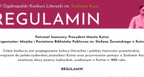  XVI edycja Ogólnopolskiego Konkursu Literackiego im. Szaloma Asza-52541