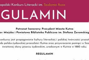 XVI edycja Ogólnopolskiego Konkursu Literackiego im. Szaloma Asza-52541