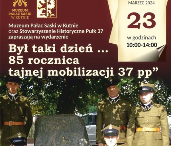 W muzeum o tajnej mobilizacji 37 Łęczyckiego Pułku Piechoty-58907