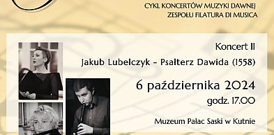 Wyjątkowy koncert muzyki dawnej na początku października w Kutnie-63271