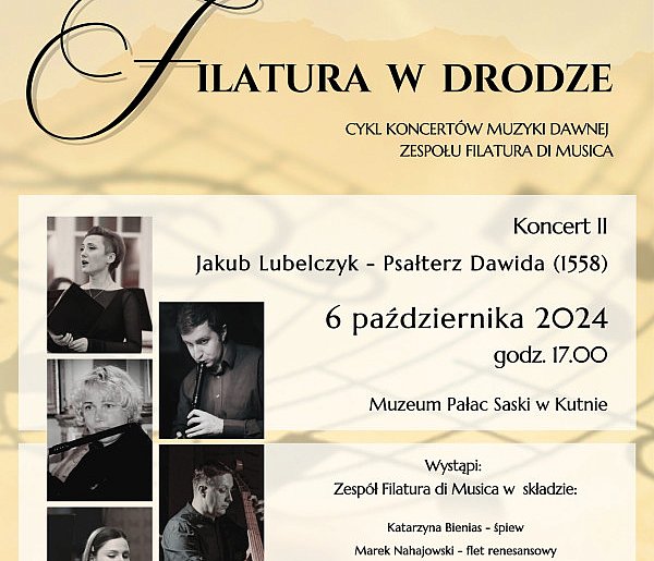 Wyjątkowy koncert muzyki dawnej na początku października w Kutnie-63271