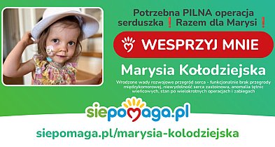 Marysia z Bedlna potrzebuje pilnej operacji serduszka-65113