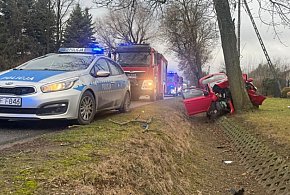 [Aktualizacja] Śmierć na drodze w Komadzynie. Policja apeluje o ostrożność-65140