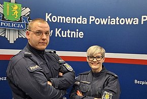 Ta sytuacja mogła skończyć się tragicznie. Policjanci z Kutna uratowali kobietę!-66039