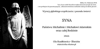 Wyrazy głębokiego współczucia -66242