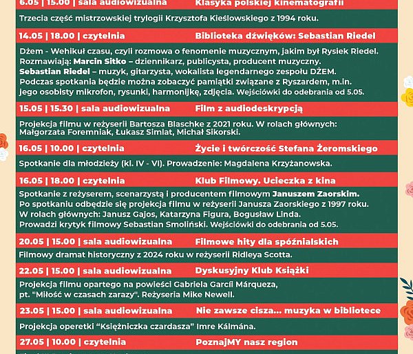 Od poniedziałku Tydzień Bibliotek. Kiermasz książek i spotkanie z S. Riedlem-68096