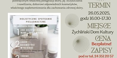 Holistyczne spotkanie pielęgnacyjne w Żychlińskim Domu Kultury-68296