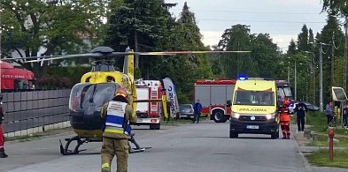 Kutno: Potrącił matkę z dzieckiem. Lądowały śmigłowce LPR-68365