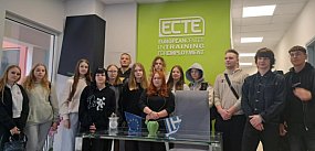 Uczniowie "Troczewskiego" na praktykach na Krecie