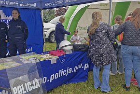 Bezpieczny Powiat – bezpieczeństwo na drodze. Piknik w Strzelcach-68699