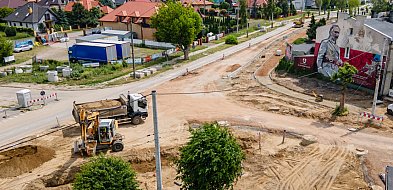 Trwa rozbudowa drogi wojewódzkiej w Żychlinie-69084