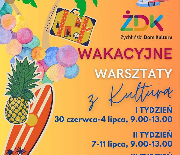 Wakacyjne Warsztaty z Kulturą w Żychlinie-69081