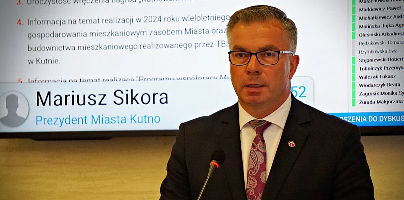 Prezydent Kutna Mariusz Sikora z wotum zaufania i absolutorium - 69164