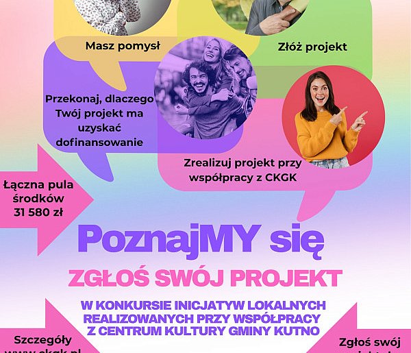 Zrealizuj swój pomysł! Dom Kultury+ Inicjatywy lokalne 2025-69237