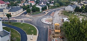 Nowe ronda, chodniki i drogi rowerowe w Żychlinie