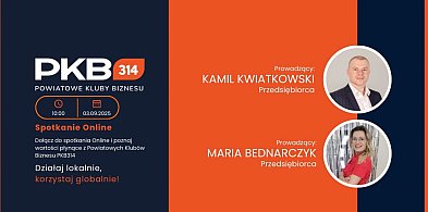 Poznaj ideę Powiatowych Klubów Biznesu 314. Otwarte spotkanie w formie online -70422