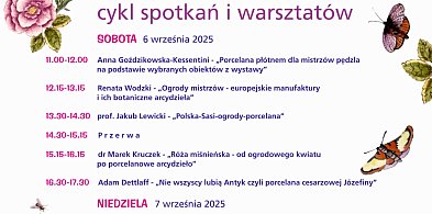 W porcelanowym ogrodzie. Pałac Saski zaprasza w różany weekend-70484