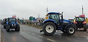 Uwaga! We wtorek protesty rolników w Łódzkiem