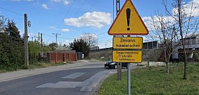 Przypominamy o zamknięciu przejazdu na Józefowie