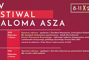 XIV Festiwal Szaloma Asza już wkrótce w Kutnie! Znamy laureatów konkursu -70586