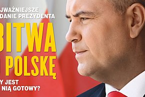 Gazeta Polska: Najważniejsze zadanie prezydenta. Bitwa o Polskę-72534