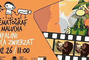 Kinematograf dla Malucha w domu kultury w Kutnie – Pampalini, łowca zwierząt