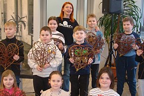 Magia wikliny w dziecięcych rękach - ferie w bibliotece
