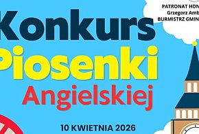 Konkurs Piosenki Angielskiej w Żychlińskim Dom Kultury już 10 kwietnia!