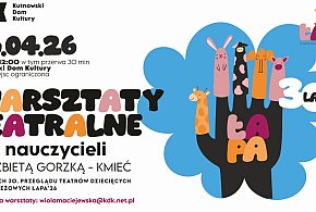ŁAPA 2026: Warsztaty teatralne dla nauczycieli