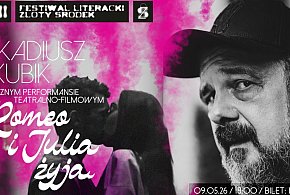 Performans Arkadiusza Jakubika pt. Romeo i Julia żyją w maju w Kutnie