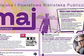 Tydzień Bibliotek, Kiermasz Książek, Mariusz Szczygieł i Tomek Lipiński
