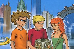 Rafał Kosik autor literatury fantastycznej dla młodzieży gościem biblioteki